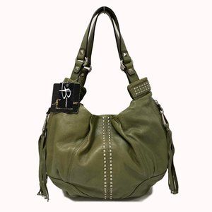 B.Makowsky Nadia Studded Leather Bag